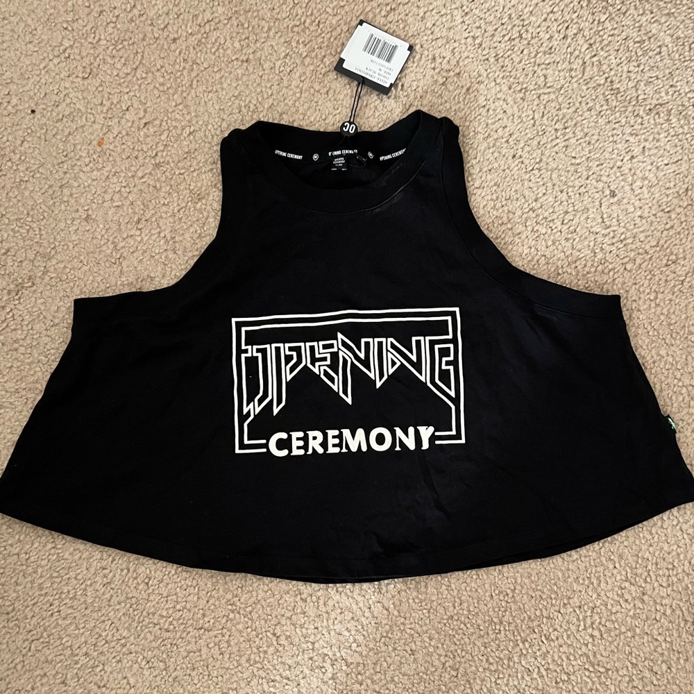 Opening Ceremony cropped top